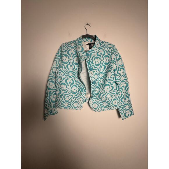 Style & Co Women’s Light Blue Blazer size 12P - Picture 2 of 7